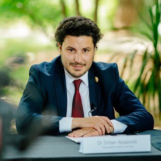 Dr Dritan Abazovic's profile picture, influencer in montenegro