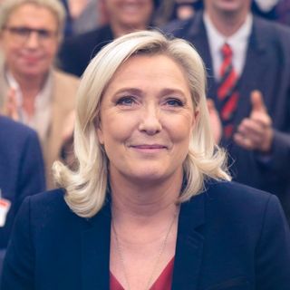 Marine Le Pen's profile picture, influencer in france